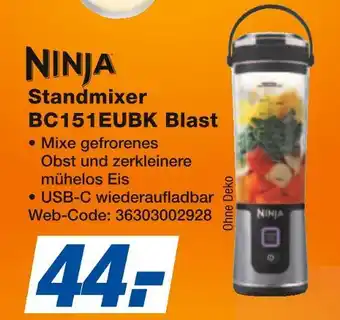 Expert Ninja standmixer bc151eubk blast Angebot