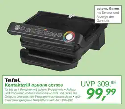 EP Tefal kontaktgrill optigrill gc7058 Angebot