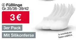 Woolworth Füßlinge Angebot