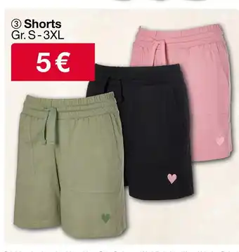 Woolworth Shorts Angebot