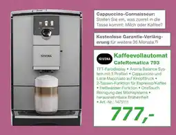EP Nivona kaffeevollautomat caferomatica 793 Angebot