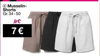 Woolworth Musselin-shorts Angebot