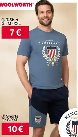 Woolworth T-shirt oder shorts Angebot