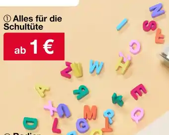 Woolworth Alles für die schultüte Angebot