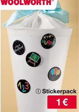 Woolworth Woolworth stickerpack Angebot