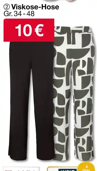 Woolworth Viskose-hose Angebot