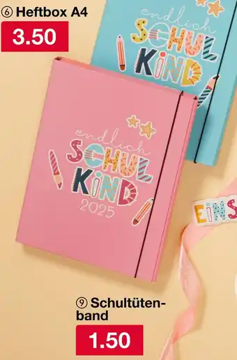 Woolworth Heftbox a4 oder schultütenband Angebot