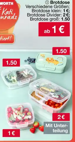 Woolworth Brotdose klein Angebot