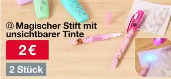 Woolworth Magischer stift mit unsichtbarer tinte Angebot