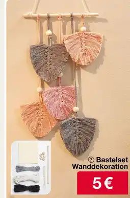 Woolworth Bastelset wanddekoration Angebot