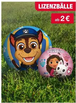 Woolworth Lizenzbälle Angebot