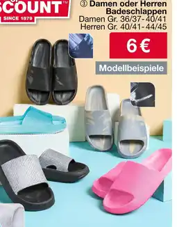 Woolworth Damen oder herren badeschlappen Angebot