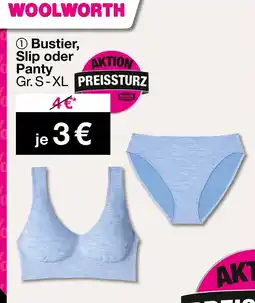 Woolworth Bustier, slip oder panty Angebot