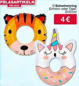 Woolworth Schwimmring einhorn Angebot