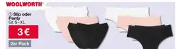 Woolworth Woolworth slip oder panty Angebot