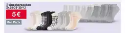 Woolworth Sneakersocken Angebot