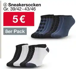 Woolworth Sneakersocken Angebot