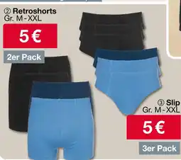 Woolworth Retroshorts oder slip Angebot