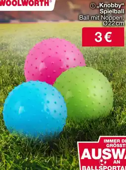 Woolworth „knobby“ spielball Angebot