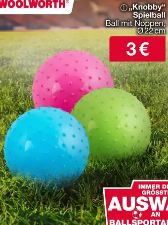 Woolworth „knobby“ spielball Angebot