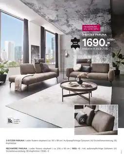 Kabs Polsterwelt 2-sitzer paruna oder recamiere paruna Angebot