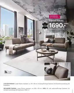 Kabs Polsterwelt 2-sitzer paruna oder recamiere paruna Angebot