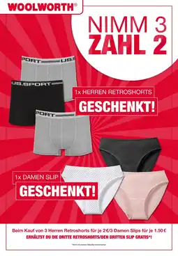 Woolworth Herren retroshorts Angebot