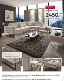Kabs Polsterwelt Ecksofa corina Angebot