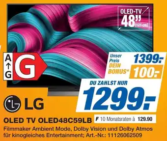 Expert LG OLED TV OLED48C59LB Angebot