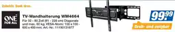 Expert ONE FOR ALL TV-Wandhalterung WM4664 Angebot