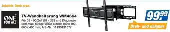 Expert ONE FOR ALL TV-Wandhalterung WM4664 Angebot