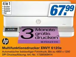 Expert hp Multifunktionsdrucker ENVY 6120e Angebot