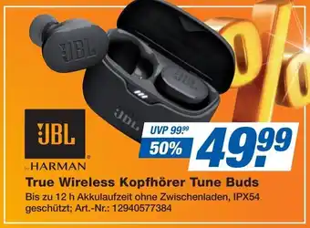 Expert JBL True Wireless Kopfhörer Tune Buds Angebot