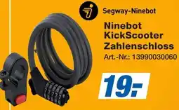 Expert Segway-Ninebot KickScooter Zahlenschloss Angebot