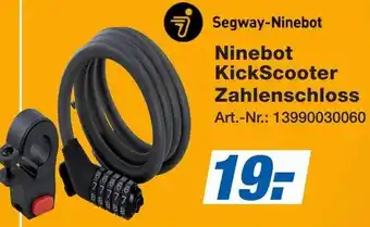 Expert Segway-Ninebot KickScooter Zahlenschloss Angebot