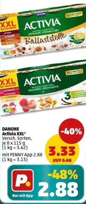 PENNY DANONE Activia XXL Angebot