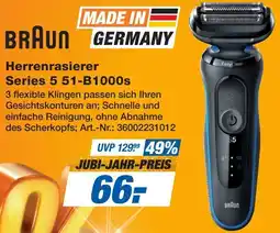 Expert BRAUN Herrenrasierer Series 5 51-B1000s Angebot