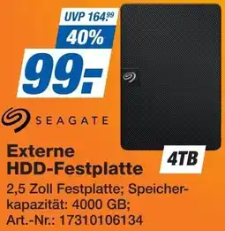 Expert SEAGATE Externe HDD-Festplatte Angebot