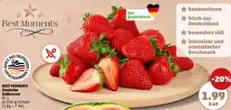 PENNY BEST MOMENTS Deutsche Erdbeeren Angebot