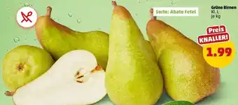 PENNY Grüne Birnen Angebot