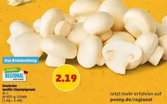 PENNY Deutsche weiße Champignons Angebot