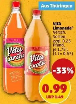PENNY VITA Limonade Angebot