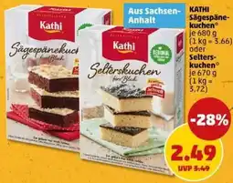 PENNY KATHI Sägespänekuchen oder Selterskuchen Angebot