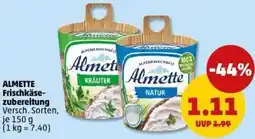 PENNY ALMETTE Frischkäsezubereitung Angebot