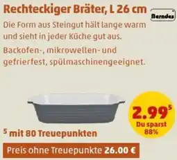 PENNY Berndes Rechteckiger Bräter, L 26 cm Angebot
