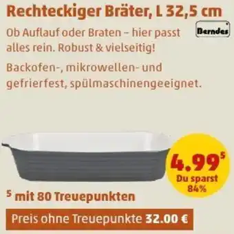 PENNY Berndes Rechteckiger Bräter, L 32,5 cm Angebot