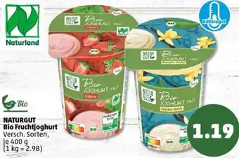 PENNY NATURGUT Bio Fruchtjoghurt Angebot