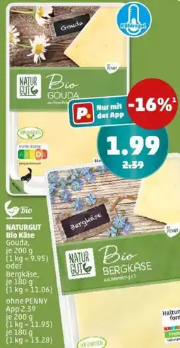 PENNY NATURGUT Bio Käse Angebot