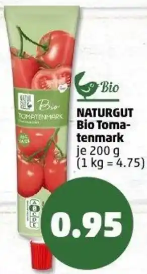 PENNY NATURGUT Bio Tomatenmark Angebot