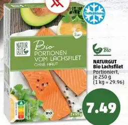 PENNY NATURGUT Bio Lachsfilet Angebot